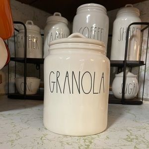 Rae Dunn Granola canister